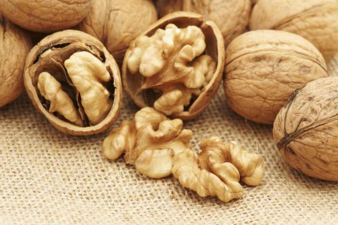 walnut to eliminate papillomas